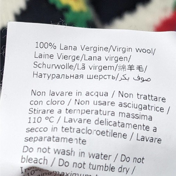 Philosophy Di Lorenzo Serafini Abstract Knitted Dress Multicolor Women's Size 6 - Picture 12 of 12